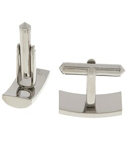 Titanium Brushed Finish Cuff Links