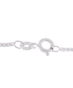 Charming Life Silver Double Tennis Racquet Necklace