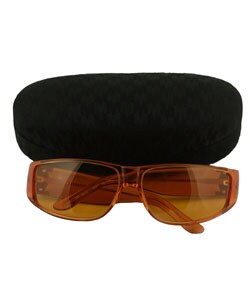 Max Mara Plastic Orange Designer Sunglasses
