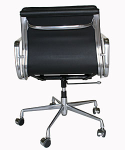 Adjustable Rolling Leather Office Chair
