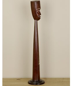 Handmade African Queen Sculpture (Ghana)