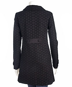 BCBGirls Cotton Eyelet Trench Coat