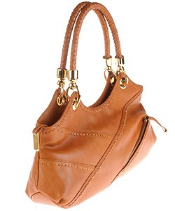 Via Spiga Tan East/West Shoulder Bag