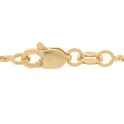 14k Yellow Gold 18-inch Box Chain (0.75 mm)