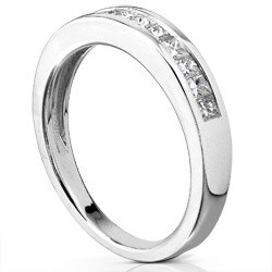 14k Gold 1/3ct TDW Diamond Semi-eternity Band (H-I, I1)