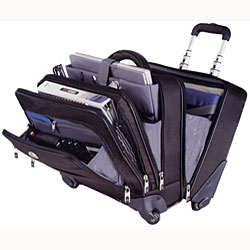 Samsonite Nylon 4-wheel  Spinner Overnighter Laptop Case