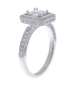 14k White Gold 1ct TDW Diamond Engagement Ring (G-H, SI-I)