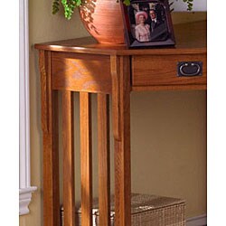 Mission-style Corner Desk