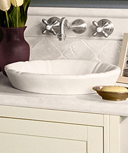 Chateau 38-inch Satin Nickel Trimmed Vanity