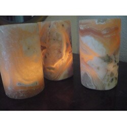 Set of 3 Firenze Votive Candle Holders (Egypt)