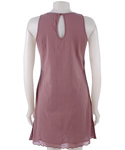 Galeno Sleeveless Allover Eyelet Shift Dress