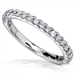 14k Gold 1/4ct TDW Diamond Semi-eternity Band (G-H,I1)