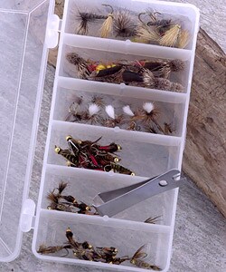 Rocky Mountain Special 64-piece Fly Set with free nipper