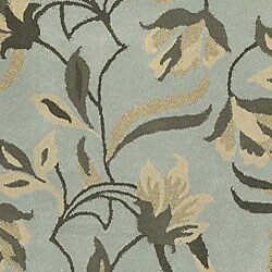 Hand-tufted Lisse Collection Wool Rug (8' x 11')