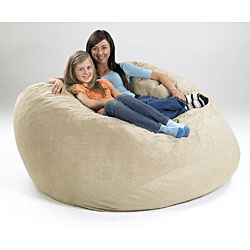X-large Memory Foam Lounge Bag with Removable Cover