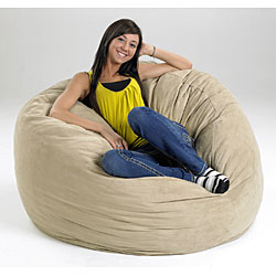 Large Memory Foam Lounge Bag Replacement Cover