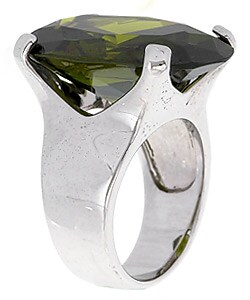 Maddy Emerson Olive CZ 'BOLD&GLAM' RING