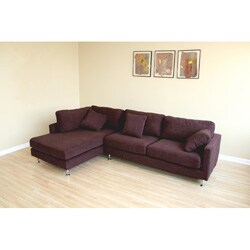 Preston Twill 2-piece Sectional Sofa