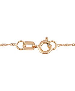 14k Pink Gold Cultured Brown FW Pearl Pendant