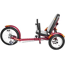 MoboTriton Ultimate 3-wheeled Red Cruiser