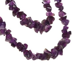 Handmade  Light Purple Amethyst Necklace