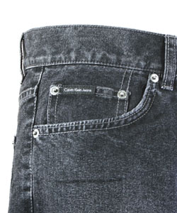 Calvin Klein Jeans Men's 5 Pocket Black Jeans