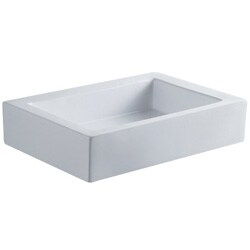 Pacifica White China Vessel Lavatory