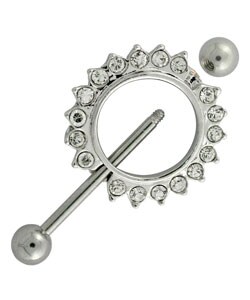 Flowery Crystal Body Jewelry  (Set of 2)
