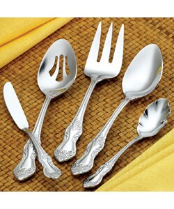 Rogers 45-piece Soft Rose Flatware w/ Hostess Set