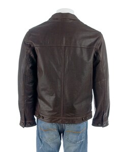 Chaps Leather Coat