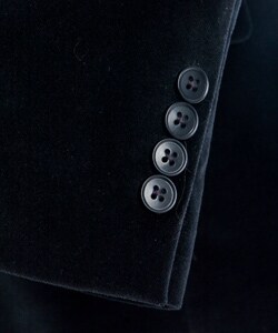 Perry Ellis Men's Velvet Two-button Blazer