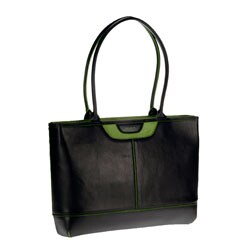 Nunzia Designer Tuscany Green Women's Laptop Tote