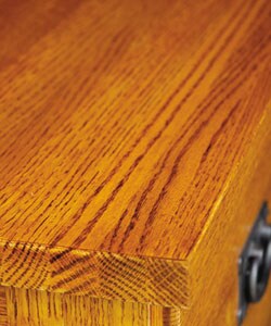 Mission Solid Oak Plasma TV Console