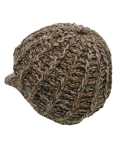 Hailey Hats Crocheted Newsboy Cap