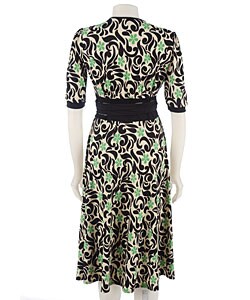 Lily V-neck Wrap Dress