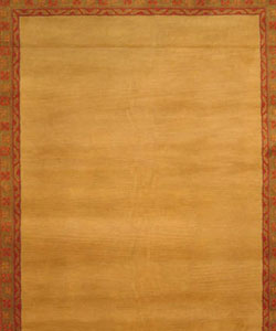 Hand-tufted Wool Ivory Delano Rug (5' x 8')