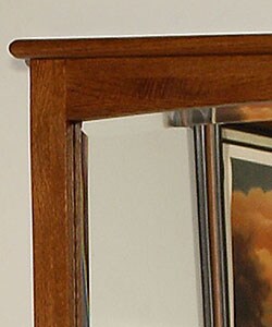 Mission Solid Oak Wall Mirror