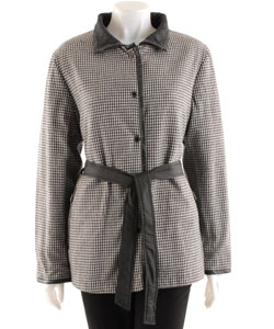 Hilary Radley New York Reversible Quilted Jacket