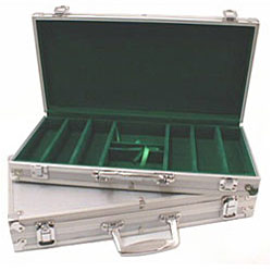 300-piece Tri-Color Poker Chip Set
