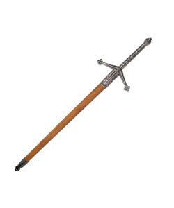 Iron Scottish 49-inch Claymore Sword w/ Scabbard