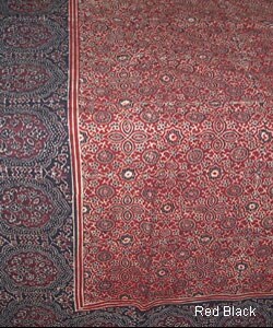 Vegetable Dyed Hand-block Printed Bedspreads (India)