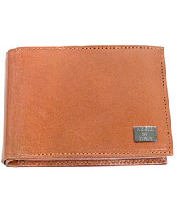 BT Napoli of Italy Men's Leather Bi-Fold Wallet