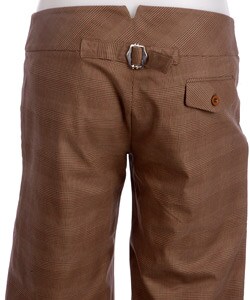 Verdina Plaid Gaucho Ladies'Pants