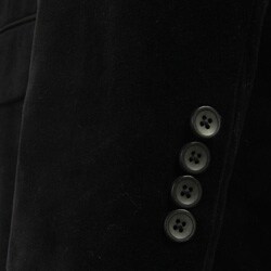 Bill Blass Men's Black Velvet Tuxedo Jacket