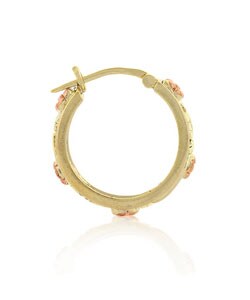 Goldover Sterling Silver Hoop Earrings