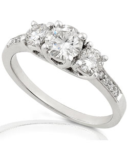 14k Gold 1/2ct TDW Diamond Engagement Ring (H-I, I1-I2)