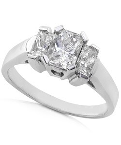14k White Gold 1 1/4ct TDW Diamond Engagement Ring (H-I, SI)