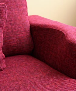 Berenice Burgundy Chenille Sofa and Chaise 2-piece Set