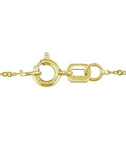 10k Gold Diamond Star of David Necklace