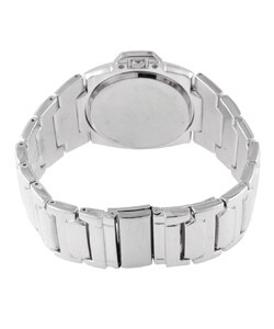 Geneva Platinum Men's Metal Link Watch